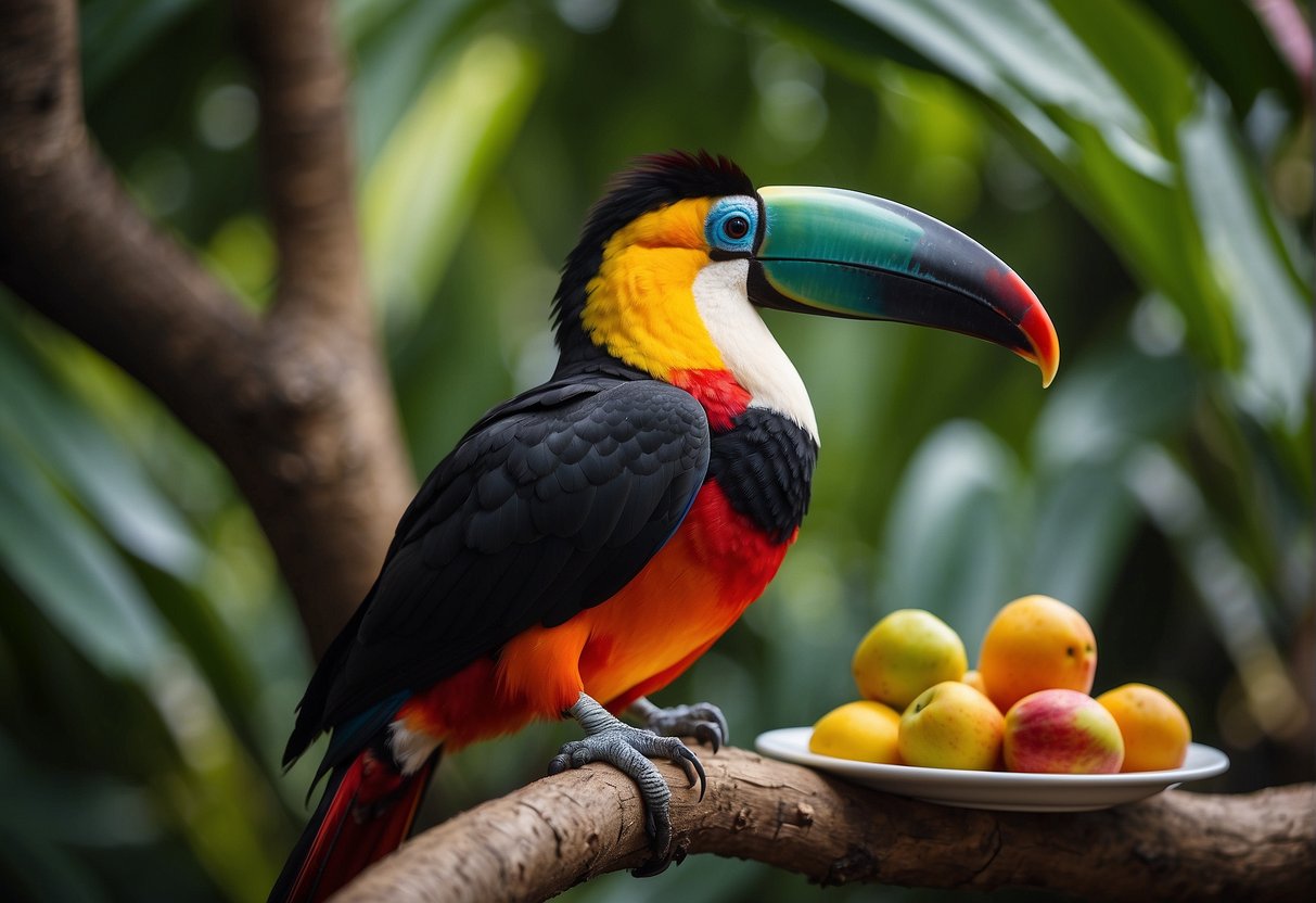 Qué animales come el tucán
