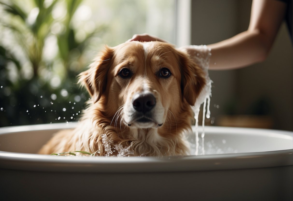 a los cuantos meses se puede bañar un perro