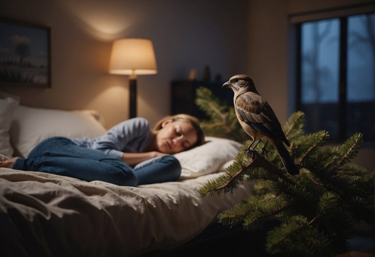es malo dormir con un pájaro en la habitación
