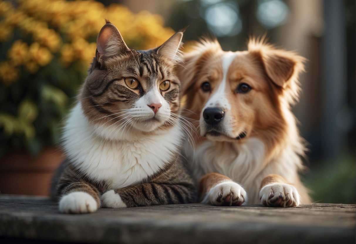Как подружить кошку с собакой