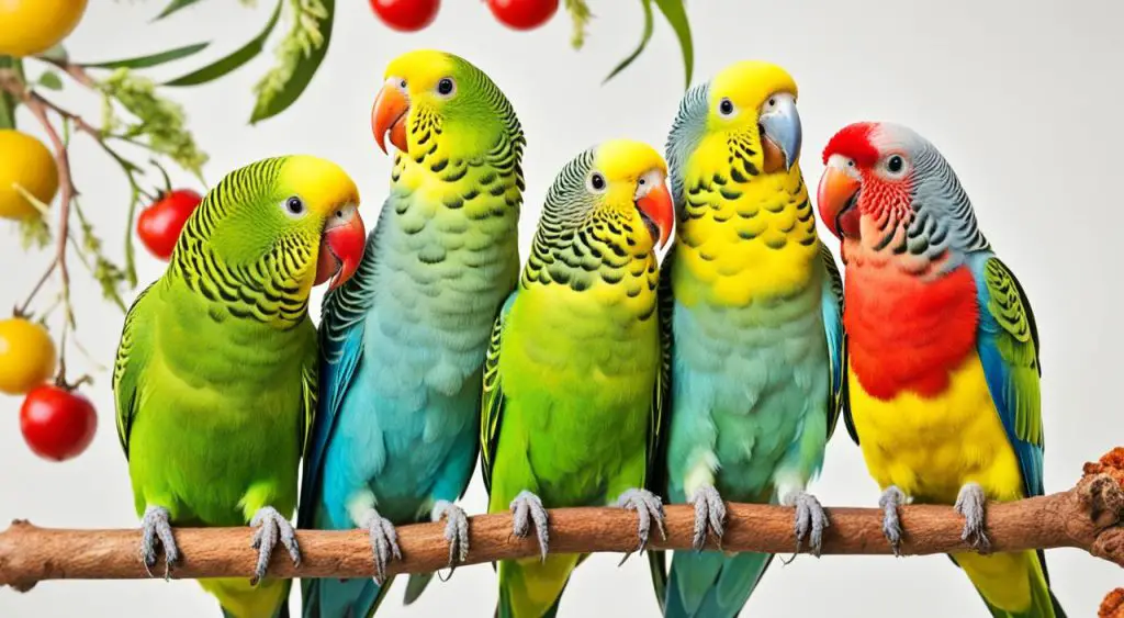 alimentación saludable para periquitos celestes