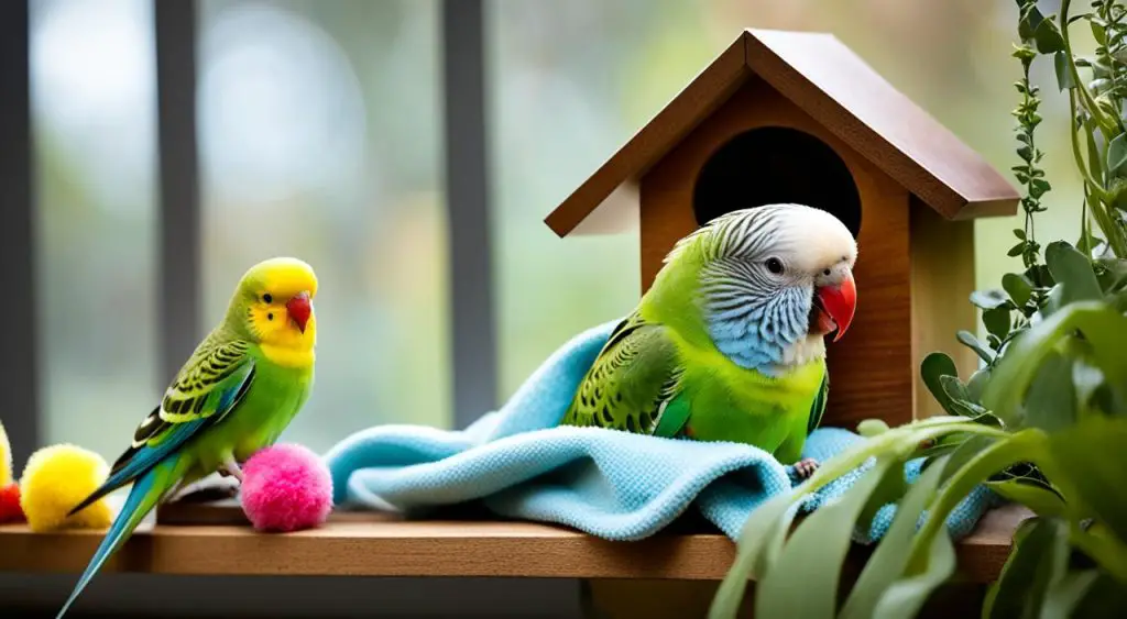 cuidados del sueño para periquitos australianos