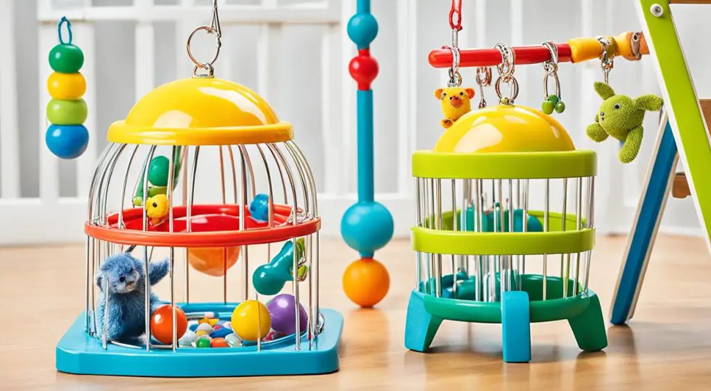 juegos para periquitos en jaula