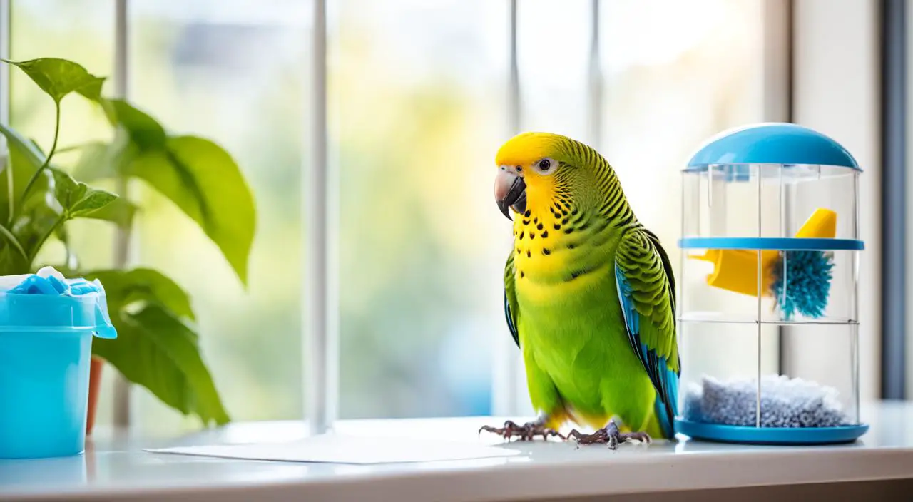 ¿Cómo limpiar la jaula de los periquitos?