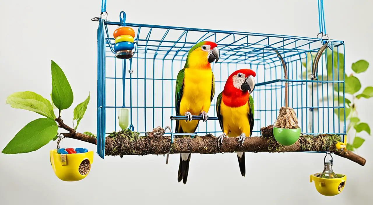 ¿Qué necesita un periquito en su jaula?