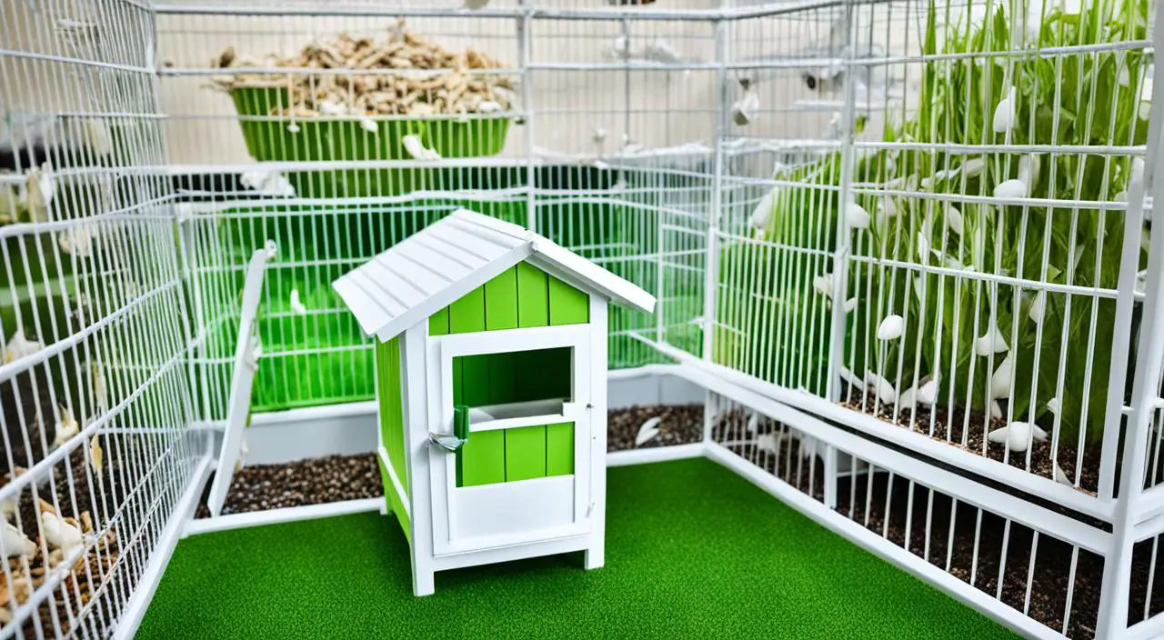 ¿Qué poner en el suelo de la jaula de los periquitos?